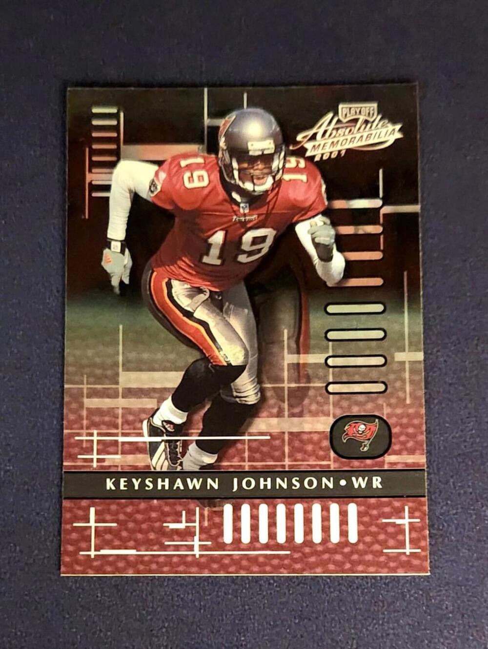 2001 Absolute Memorabilia #91 Keyshawn Johnson Football Card